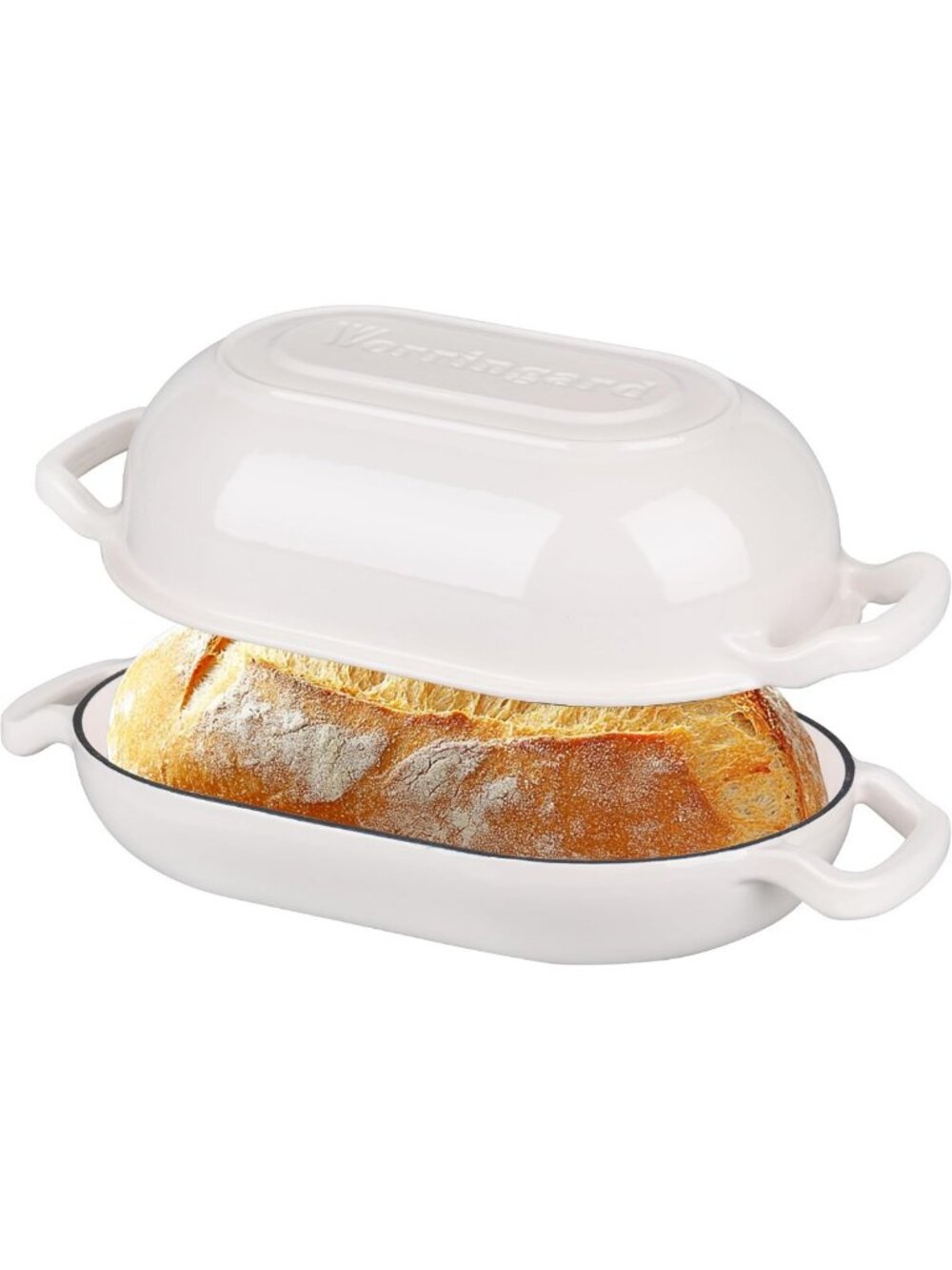 5QT Enameled Cast Iron Dutch Oven for Sourdough & Homemade Bread Baking